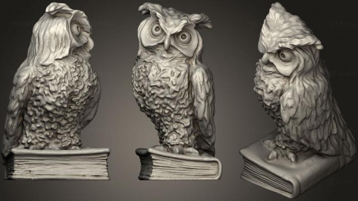 3D model The Studious Owl (STL)